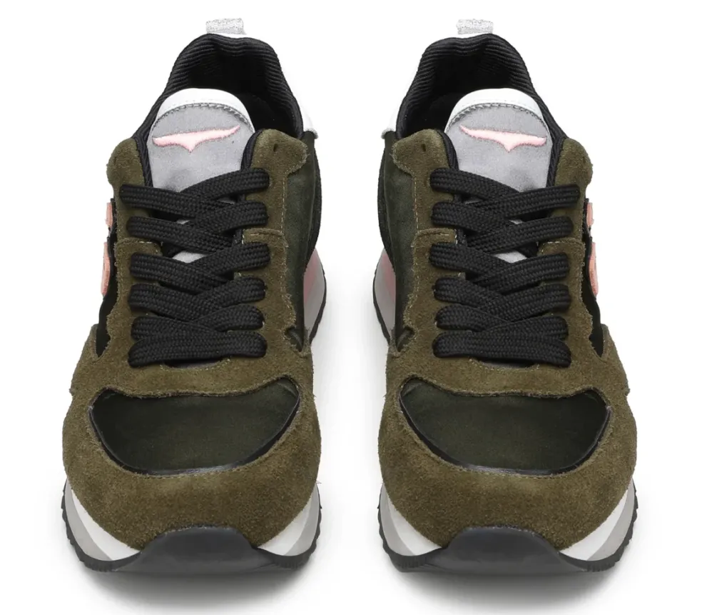 Sneakers donna “Guardiani” AGW007705 Collezione Primavera/Estate 2025 – Verde Multi