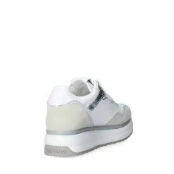 Sneakers donna “Guardiani” AGW131000 Collezione Primavera/Estate 2025 – Bianco Multi/Sabbia
