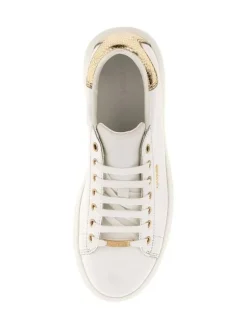 Sneakers donna “Guess” FL7RNOELE12-WHIGO Collezione Primavera/Estate 2025 – Bianco e oro