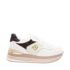 Sneakers donna “Laura Biagiotti” 8424 Collezione Primavera/Estate 2025 – Bianco multi