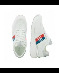Sneakers donna “Laura Biagiotti” 8427 Collezione Primavera/Estate 2025 – Bianco e argento