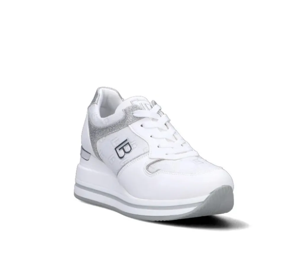 Sneakers donna “Laura Biagiotti” 8427 Collezione Primavera/Estate 2025 – Bianco e blu/Blu e bianco/Bianco