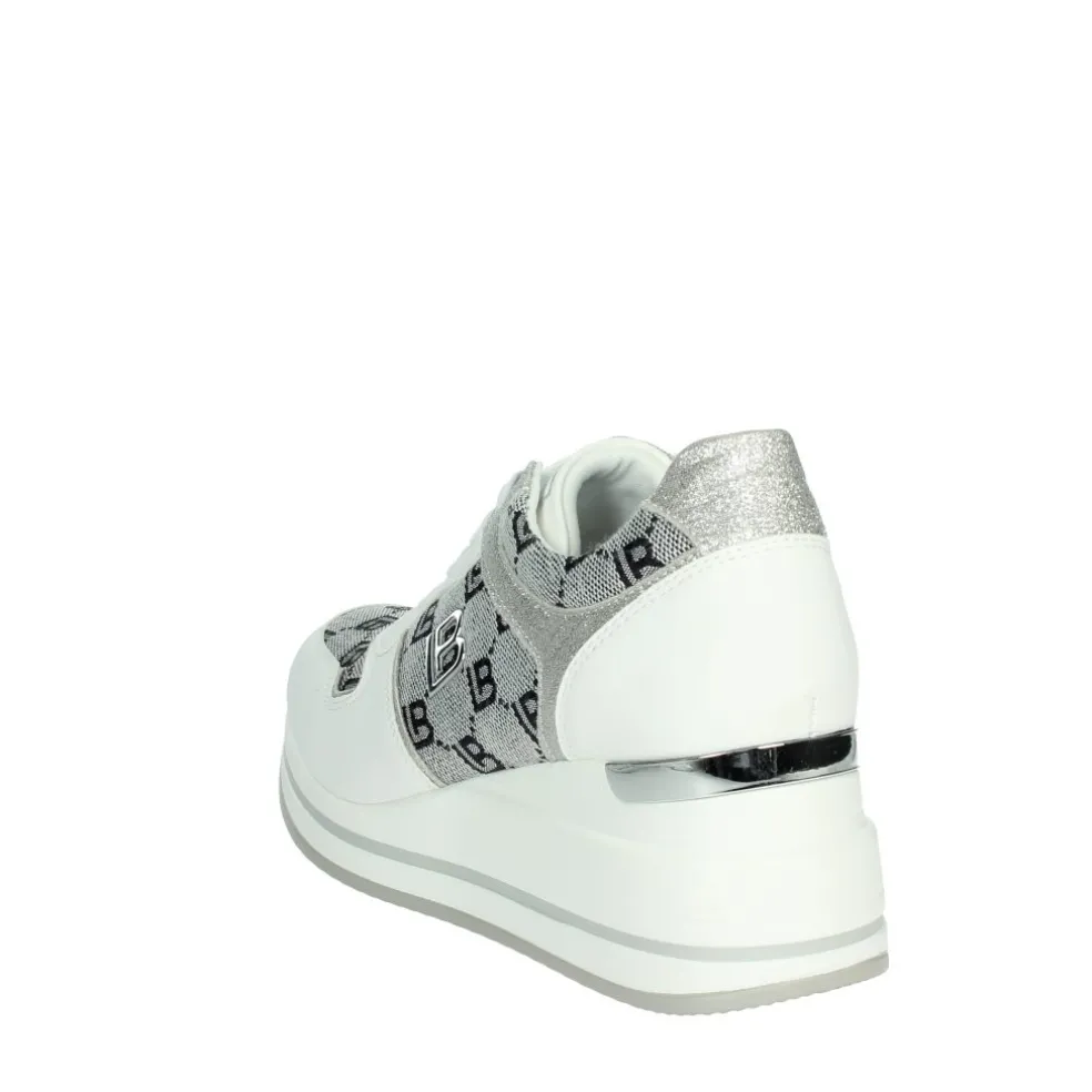 Sneakers donna “Laura Biagiotti” 8427 Collezione Primavera/Estate 2025 – Bianco e blu/Blu e bianco/Bianco