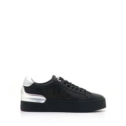 Sneakers donna “Liu Jo” Silvia 65 Collezione Autunno/Inverno 2024/2025 – Nero e Argento