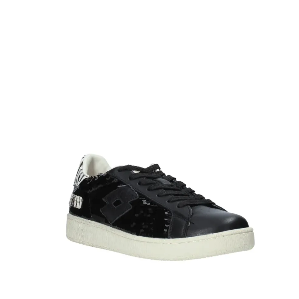 Sneakers donna “Lotto” 215168 Autograph Paillettes W Collezione Primavera/Estate 2025 – Nero Multi