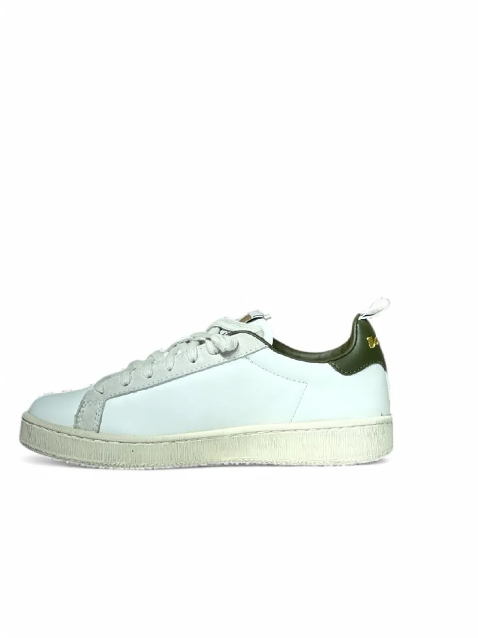 Sneakers donna “Lotto” 213494 5LQ Autograph W Collezione Primavera/Estate 2025 – Bianco e oliva