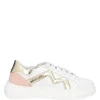 Sneakers donna “Manila Grace” 60138 Collezione Primavera/Estate 2025 – Bianco platino e cipria