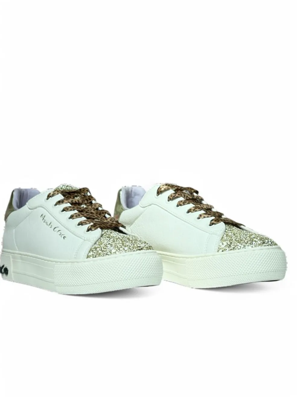 Sneakers donna “Manila Grace” 60104 Collezione Primavera/Estate 2025 – Bianco e platino