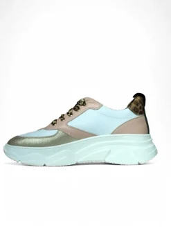 Sneakers donna “Manila Grace” 60047 Collezione Primavera/Estate 2025 – Bianco platino e rosa