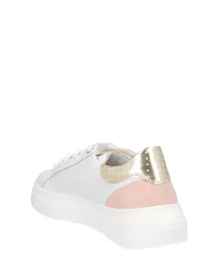 Sneakers donna “Manila Grace” 60138 Collezione Primavera/Estate 2025 – Bianco platino e cipria