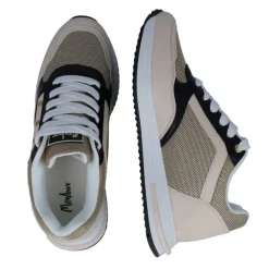 Sneakers donna “Menbur” 23139 Collezione Primavera/Estate 2025 – Beige multi
