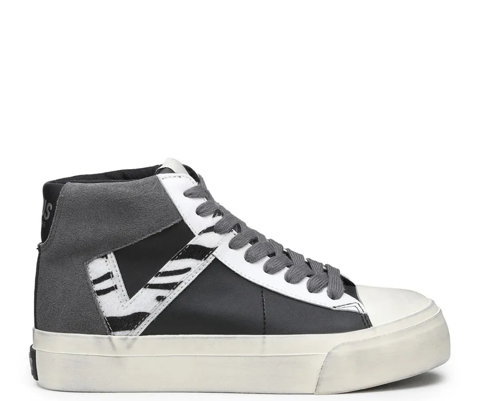 Sneakers donna “Virtus Palestre” VTW200100/01 Collezione Autunno/Inverno 2024/2025 Zebrato – Grigio/Bianco