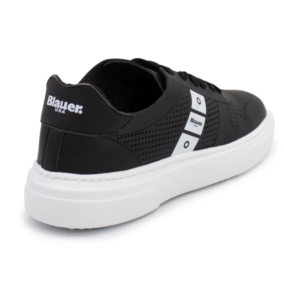 Sneakers Uomo “Blauer” BLAIR01 Collezione Primavera/Estate 2025 – Nero