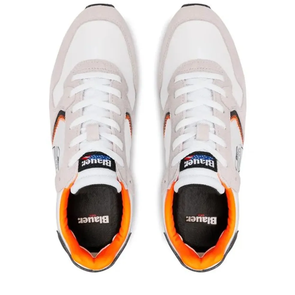 Sneakers Uomo “Blauer” DIXON01 Collezione Primavera/Estate 2025 – Beige Multi
