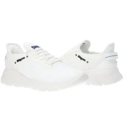 Sneakers Uomo “Blauer” HULETT01 Collezione Primavera/Estate 2025 – Nero/Bianco