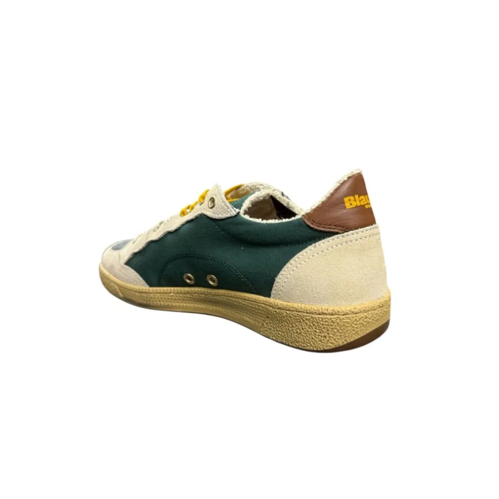 Sneakers Uomo “Blauer” MURRAY01 Collezione Primavera/Estate 2025 – Blu/Verde