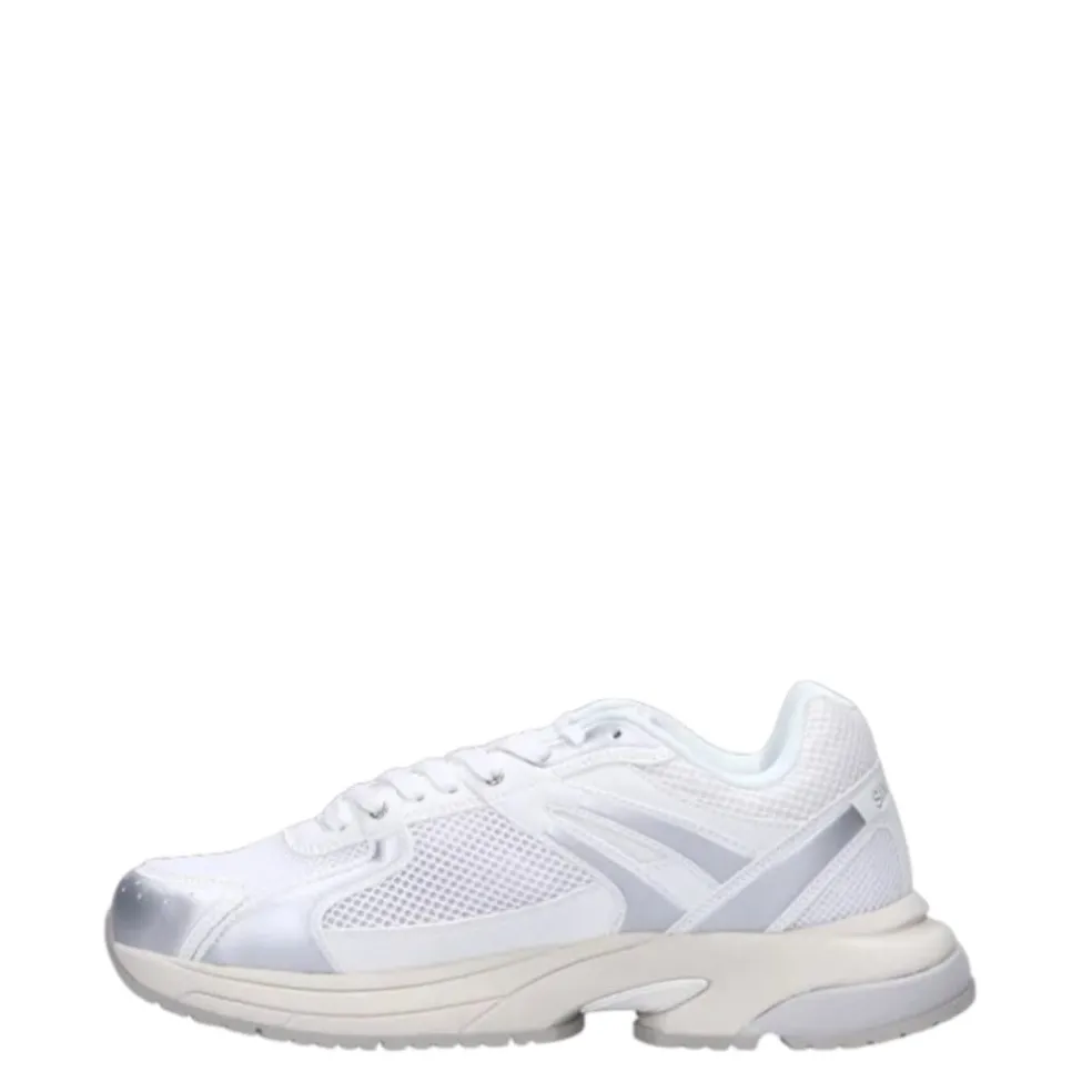 Sneakers Uomo “Blauer” S4EAGLE01/MEP Collezione Primavera/Estate 2025 – Bianco e Argento