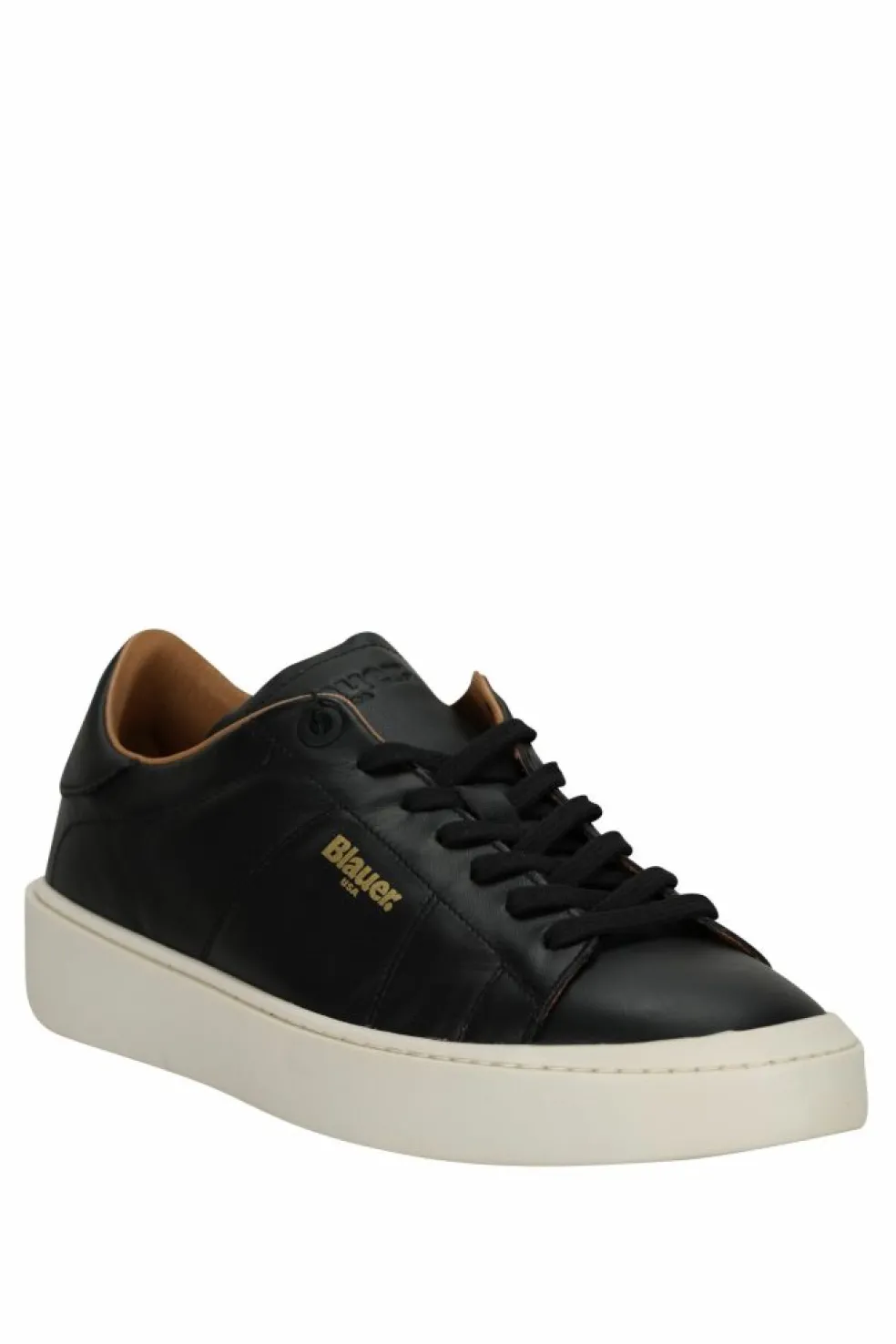 Sneakers Uomo “Blauer” STATEN01 Collezione Primavera/Estate 2025 – Nero