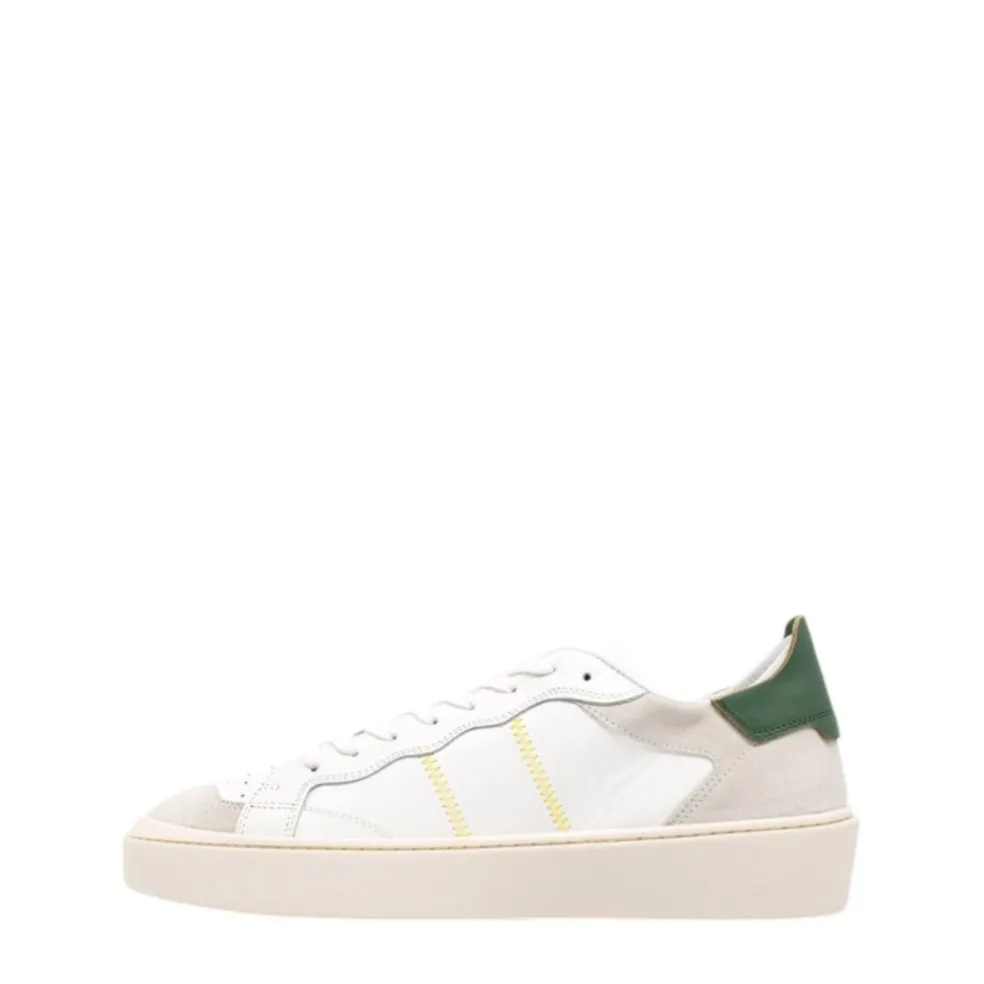 Sneakers Uomo “Blauer” STATEN07 Collezione Primavera/Estate 2025 – Bianco e Verde