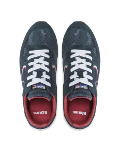 Sneakers Uomo “Blauer”DIXON01 Collezione Primavera/Estate 2025 – Grigio/Blu