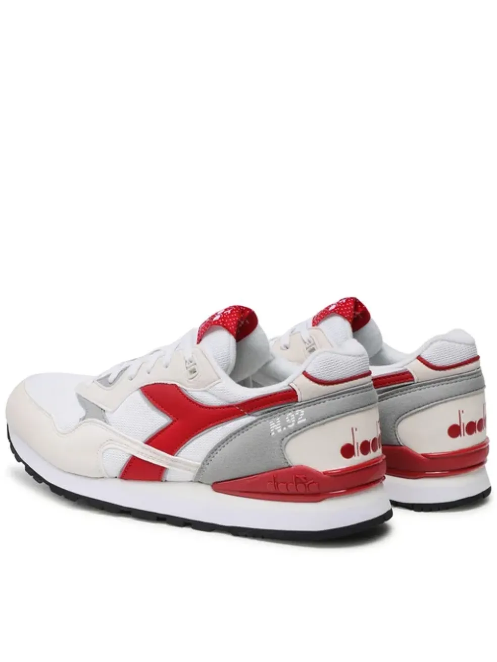 Sneakers Uomo “Diadora” 101.173169 01 C5934 Collezione Primavera /Estate 2025 – Bianco e rosso