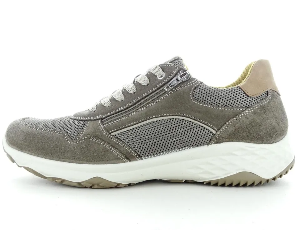Sneakers Uomo “IMAC” 551720 Collezione Primavera/Estate 2025 – Tortora e ocra