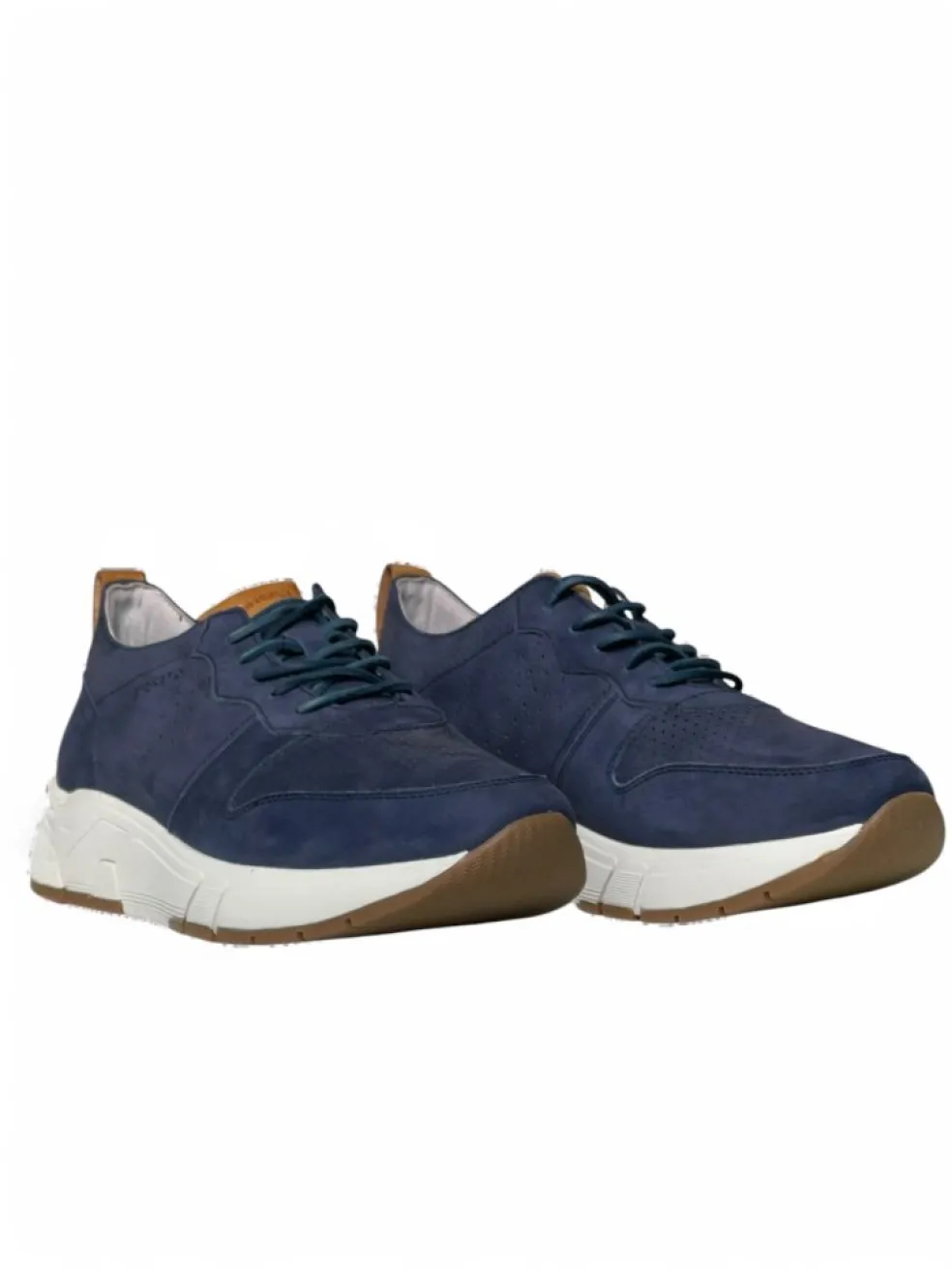 Sneakers Uomo “Stonefly” 213880 Collezione Primavera/Estate 2025 – Blu/Tabacco/Grigio