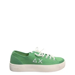 Sneakers Uomo “Sun68” Z34141 Collezione Primavera/Estate 2025 – Verde/Bianco