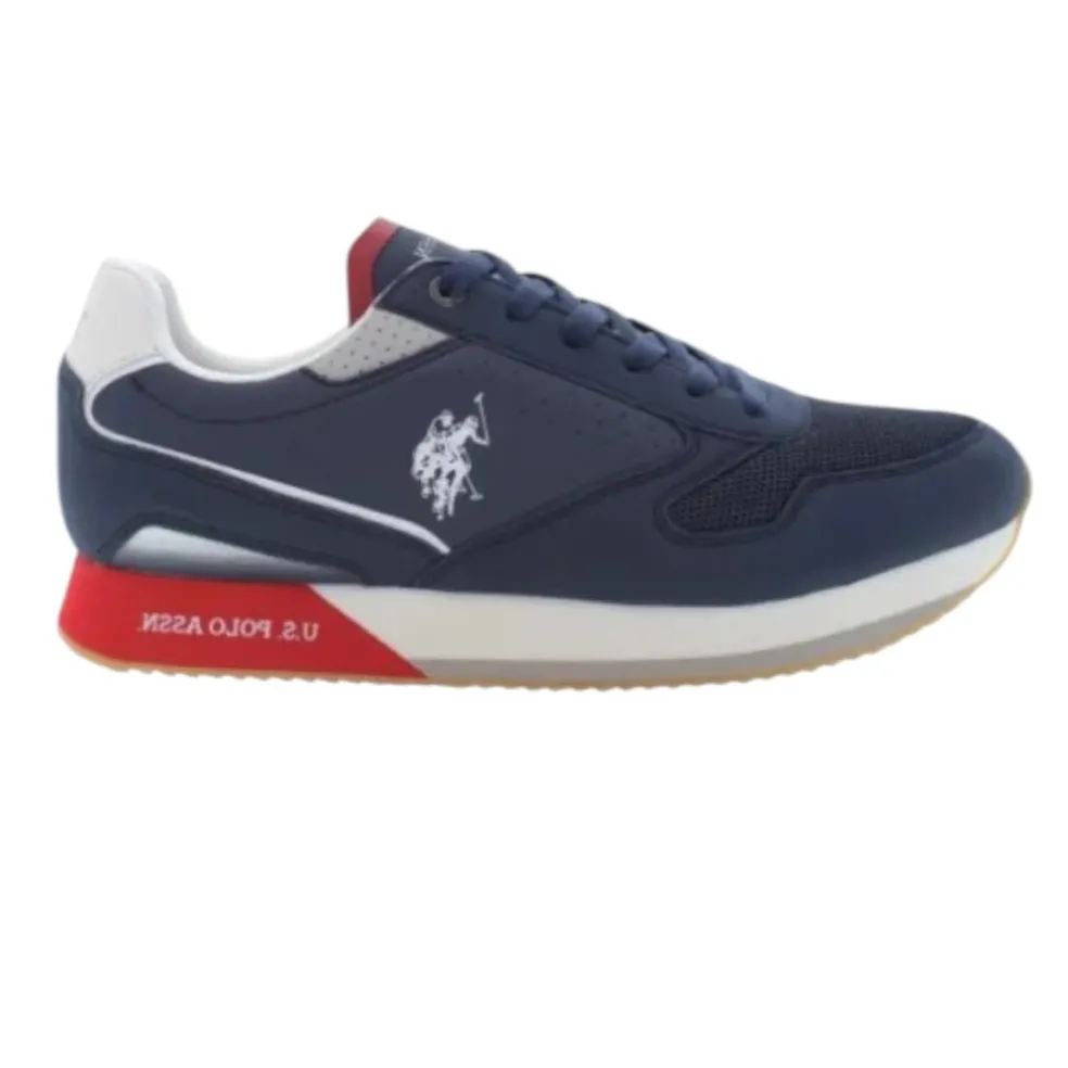 Sneakers Uomo “U.S. Polo Assn.” Nobil003G Collezione Primavera/Estate 2025 – Blu e Rosso