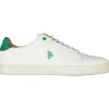 Sneakers Uomo “U.S Polo Assn.” Hummer001 Collezione Primavera/Estate 2025 – Bianco e Verde