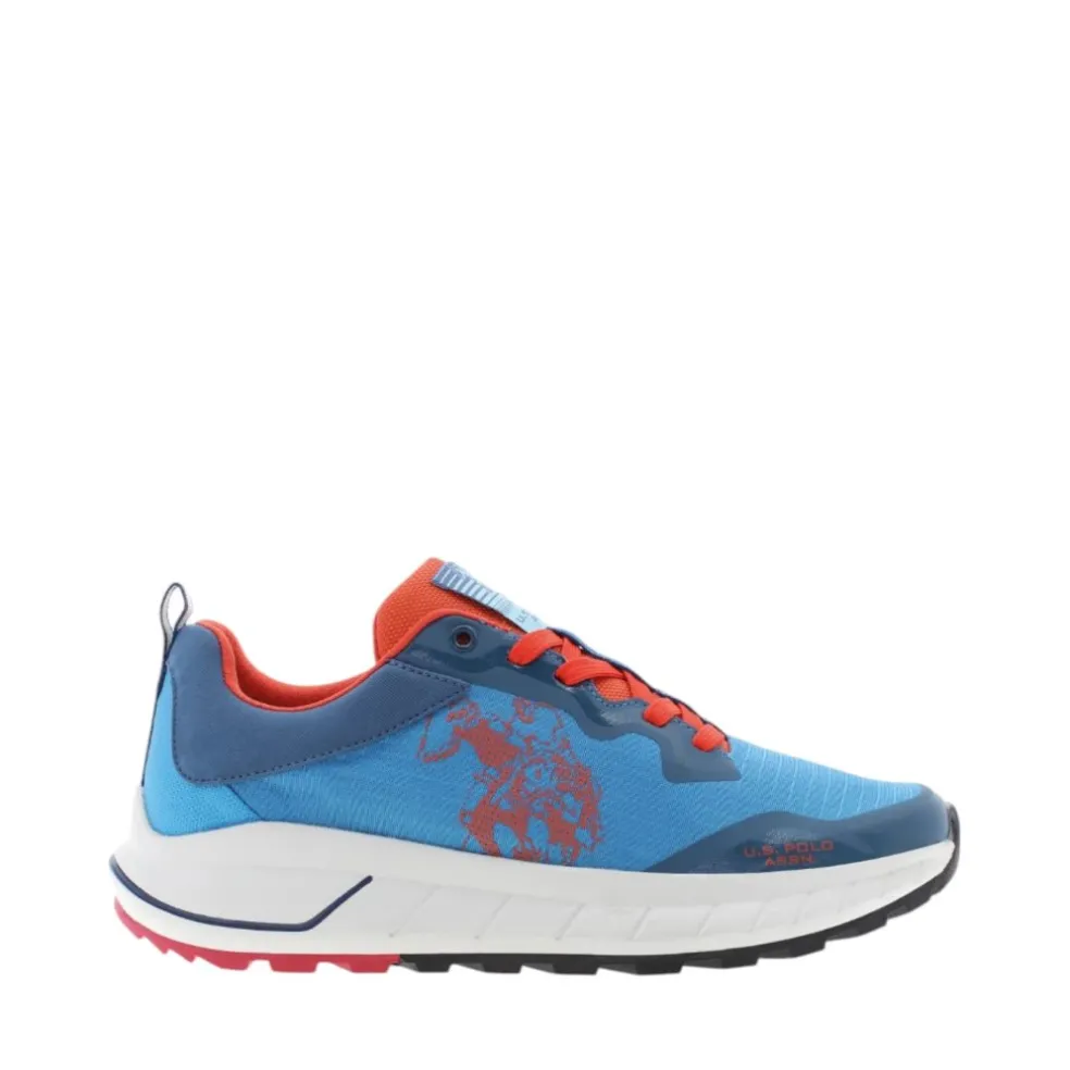 Sneakers uomo “U.S. Polo Assn.” SETH005-BLU013 Collezione Primavera/Estate 2025 – Blu multi