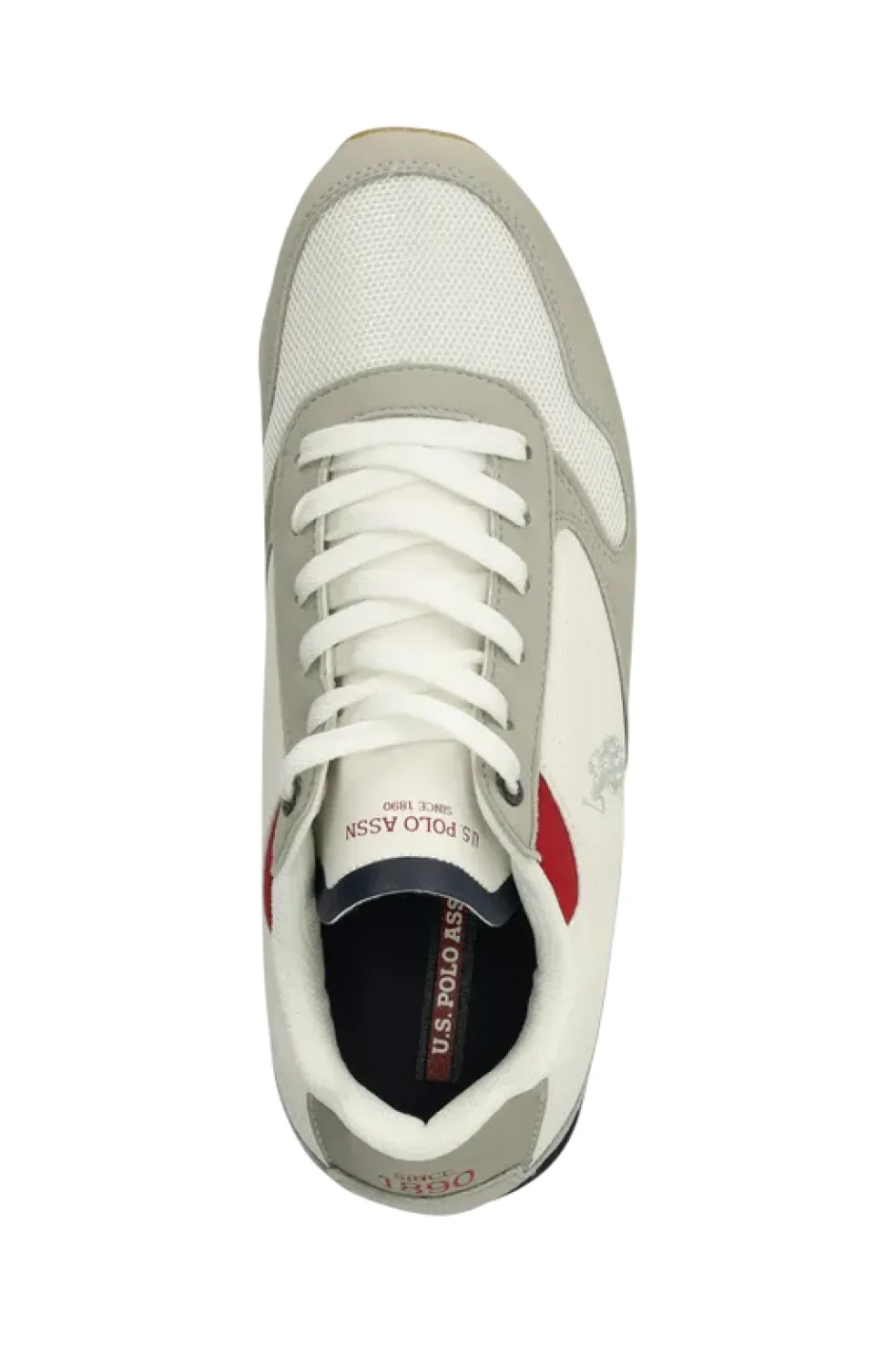 Sneakers uomo “U.S. Polo Assn.” NOBIL003G-WHI Collezione Primavera/Estate 2025 – Bianco Multi