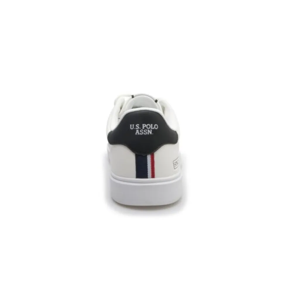 Sneakers Uomo “U.S. Polo Assn.” Byroon001 Collezione Primavera/Estate 2025 Bianco – Nero