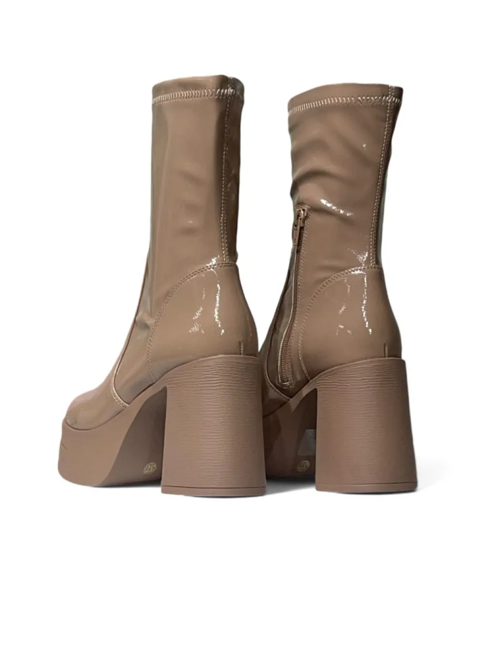 Stivaletti donna “Apepazza” F3PRETTY01/PAT Collezione Autunno/Inverno 2024/2025 – Taupe/Nero