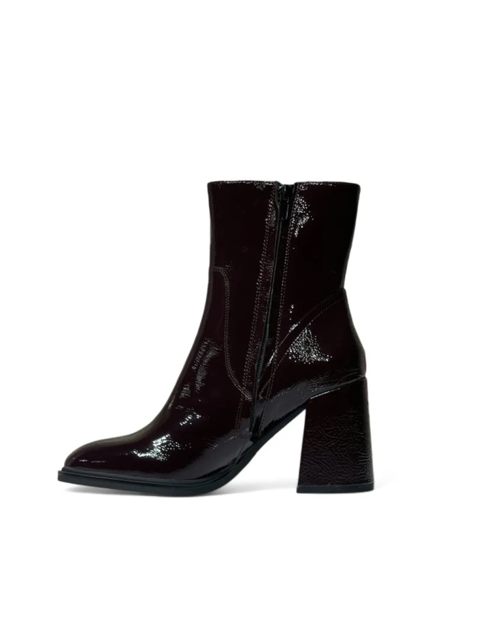 Stivaletti donna “Apepazza” F3TRENDY03/PAT Collezione Autunno/Inverno 2024/2025 – Nero/Bordeaux