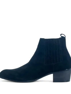 Stivaletti donna “Gaelle Paris” GBCUP690 Collezione Autunno/Inverno 2024/2025 Camoscio – Nero