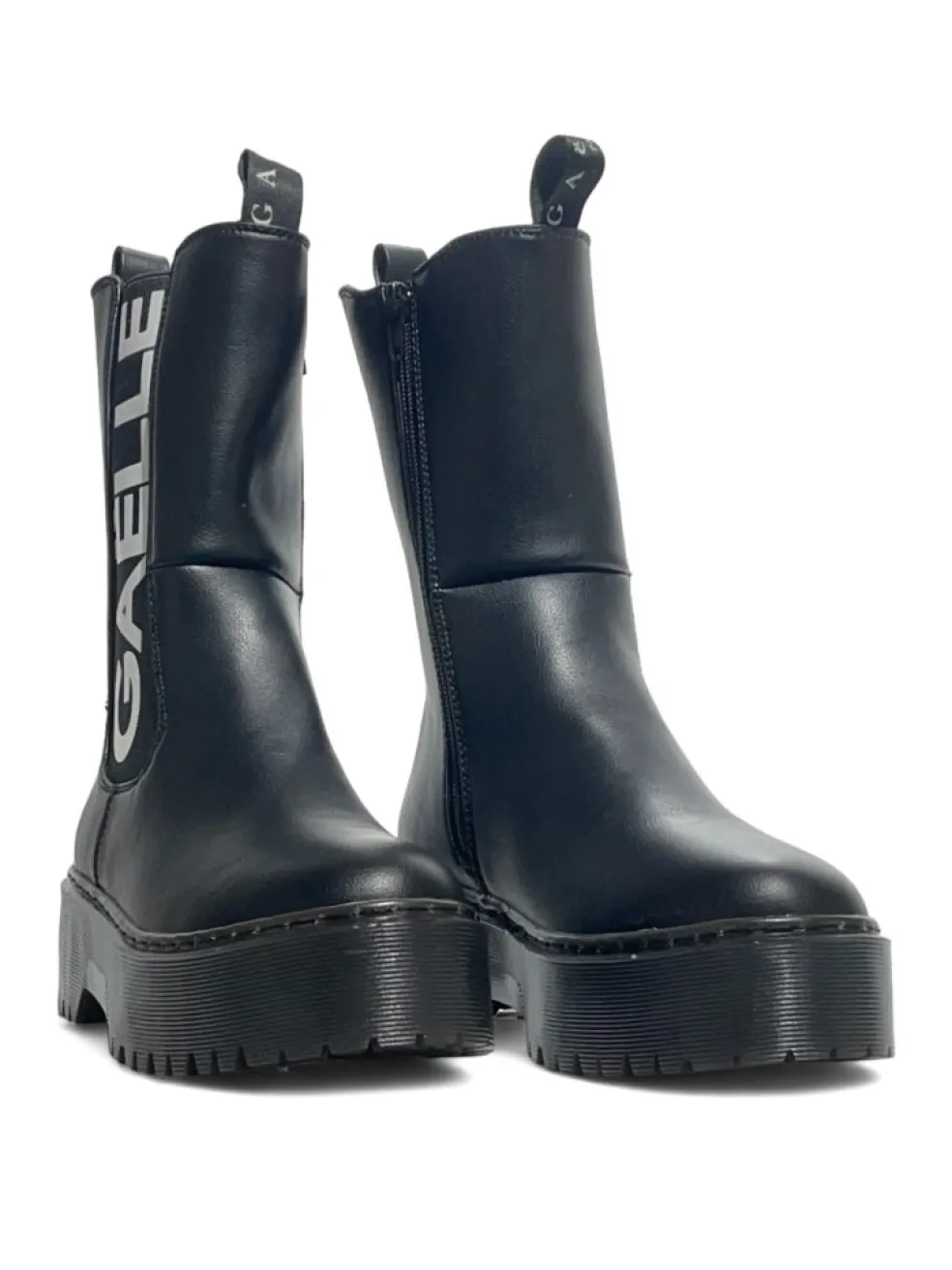 Stivaletti donna “Gaelle Paris” GBCDP2834 Collezione Autunno/Inverno 2024/2025 – Nero/Bianco
