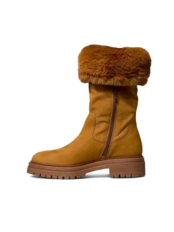 Stivaletti donna “Geox” D IRIDEA M Collezione Autunno/Inverno 2024/2025 – Cognac