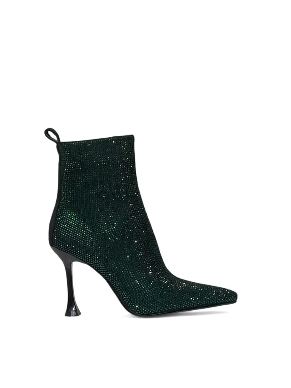 Stivaletti donna “Manufacture Dessai” AA51 Collezione Autunno/Inverno 2024/2025 Con strass – Bronzo/Verde/Blu