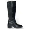 Stivali donna “Geox” D DAMIANA I Collezione Autunno/Inverno 2024/2025 – Nero