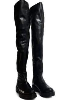 Stivali donna “Love Moschino” JA26094G1FIEZ000 Collezione Autunno/Inverno 2024/2025 – Nero