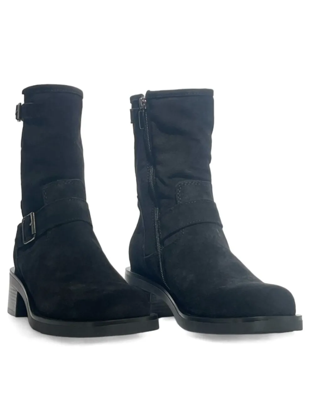 Tronchetti donna “GR8” Naomi 1 Collezione Autunno/Inverno 2024/2025 Camoscio – Nero