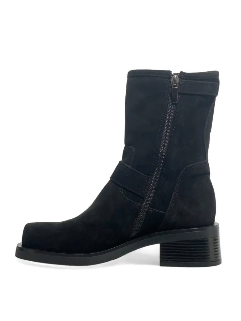 Tronchetti donna “GR8” Naomi 1 Collezione Autunno/Inverno 2024/2025 Camoscio – Nero